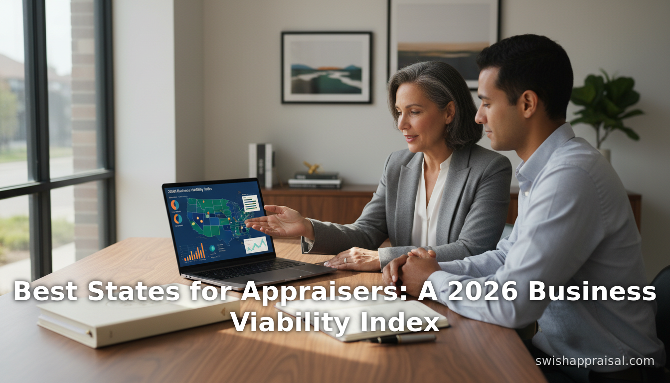 Best States for Appraisers: A 2026 Business Viability Index