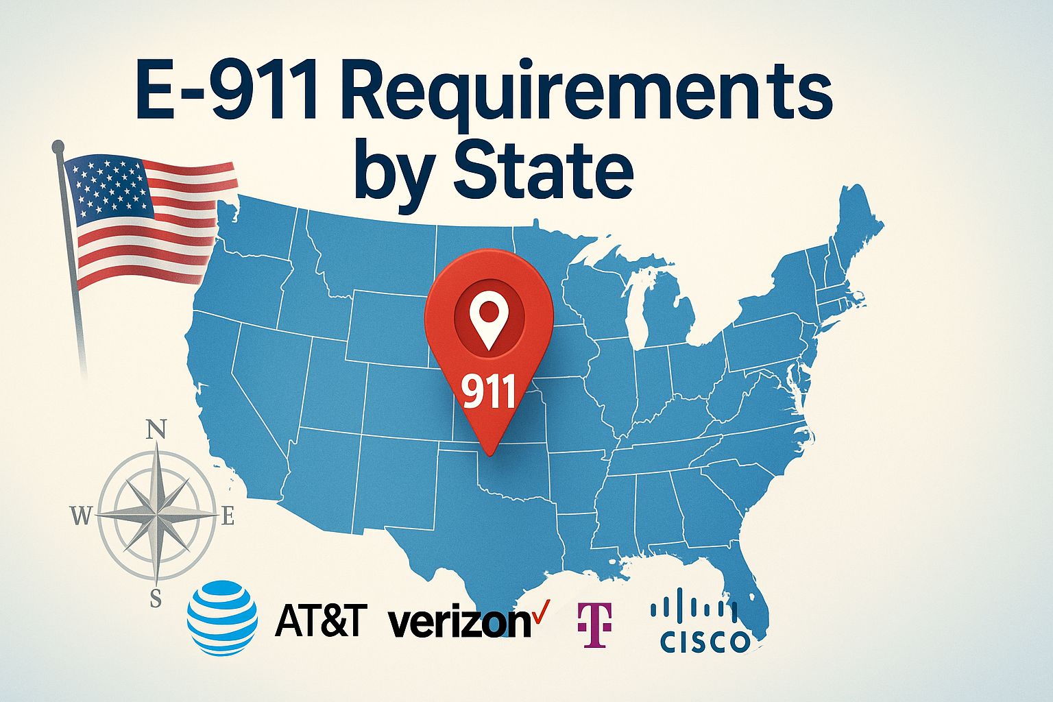 Enhanced 911 Requirements: US Federal & State Mandates