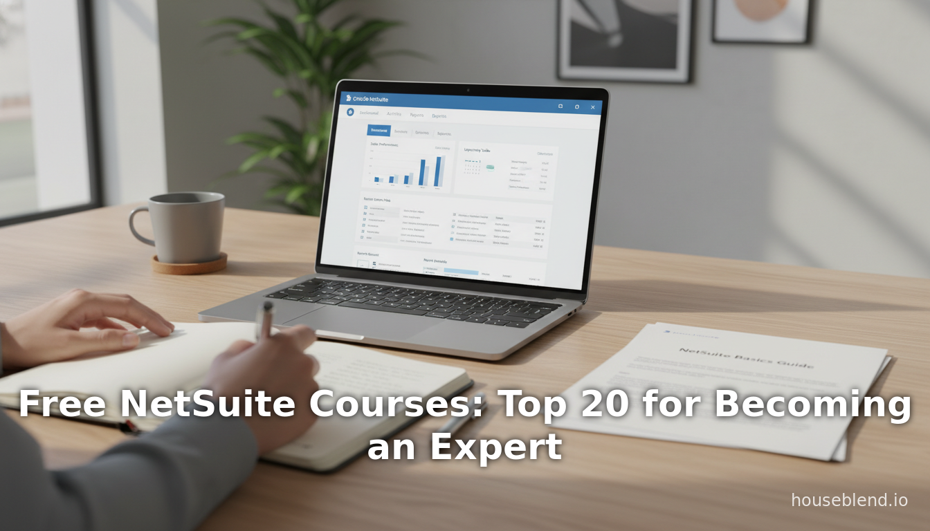 Cours NetSuite Gratuits : Les 20 Meilleurs pour Devenir un Expert