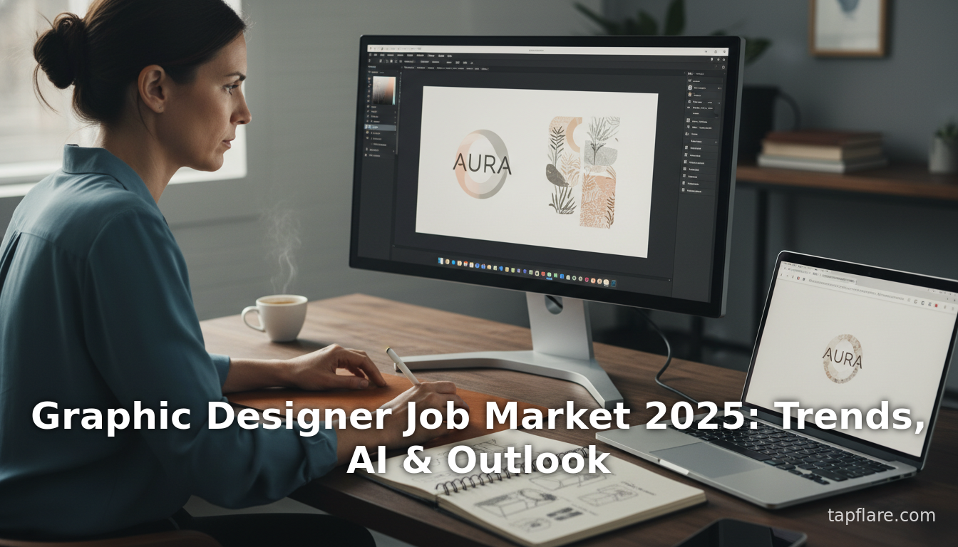 Graphic Designer Job Market 2025: Trends, AI & Outlook