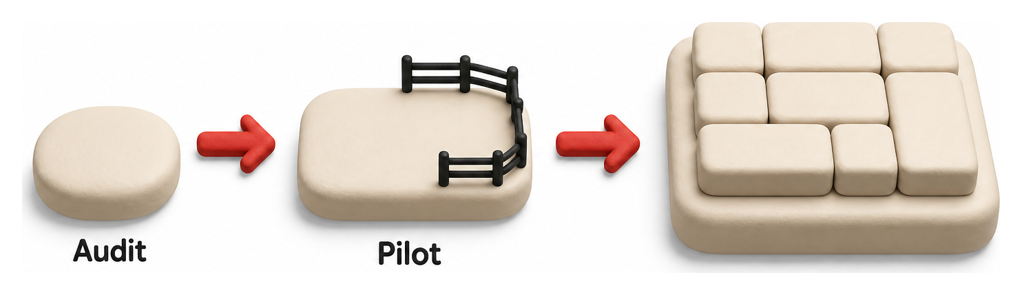 Illustration: Implementation Guidance: Building a Scalable Creative Operating Model