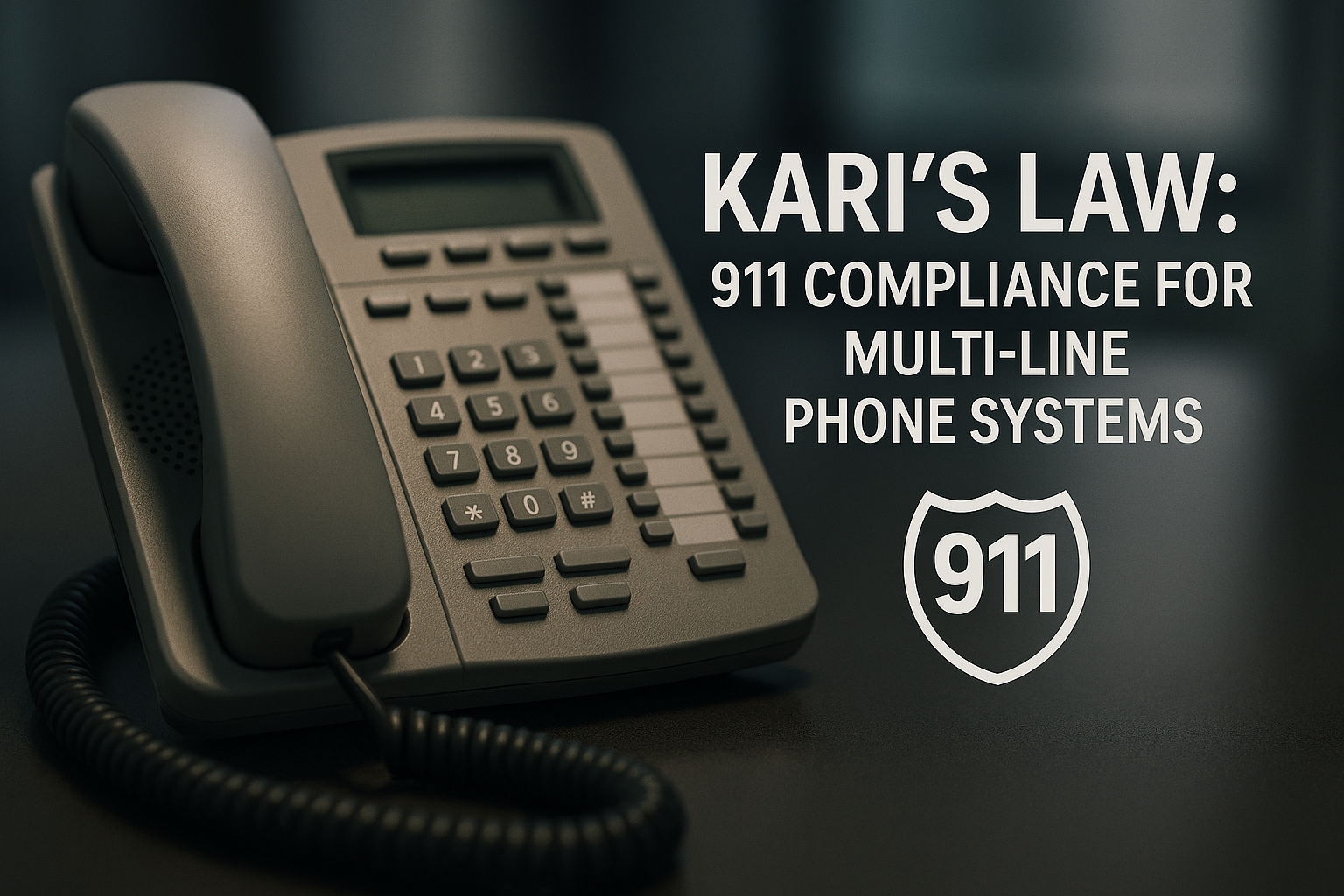 Kari’s Law: 911 Compliance for Multi-Line Phone Systems