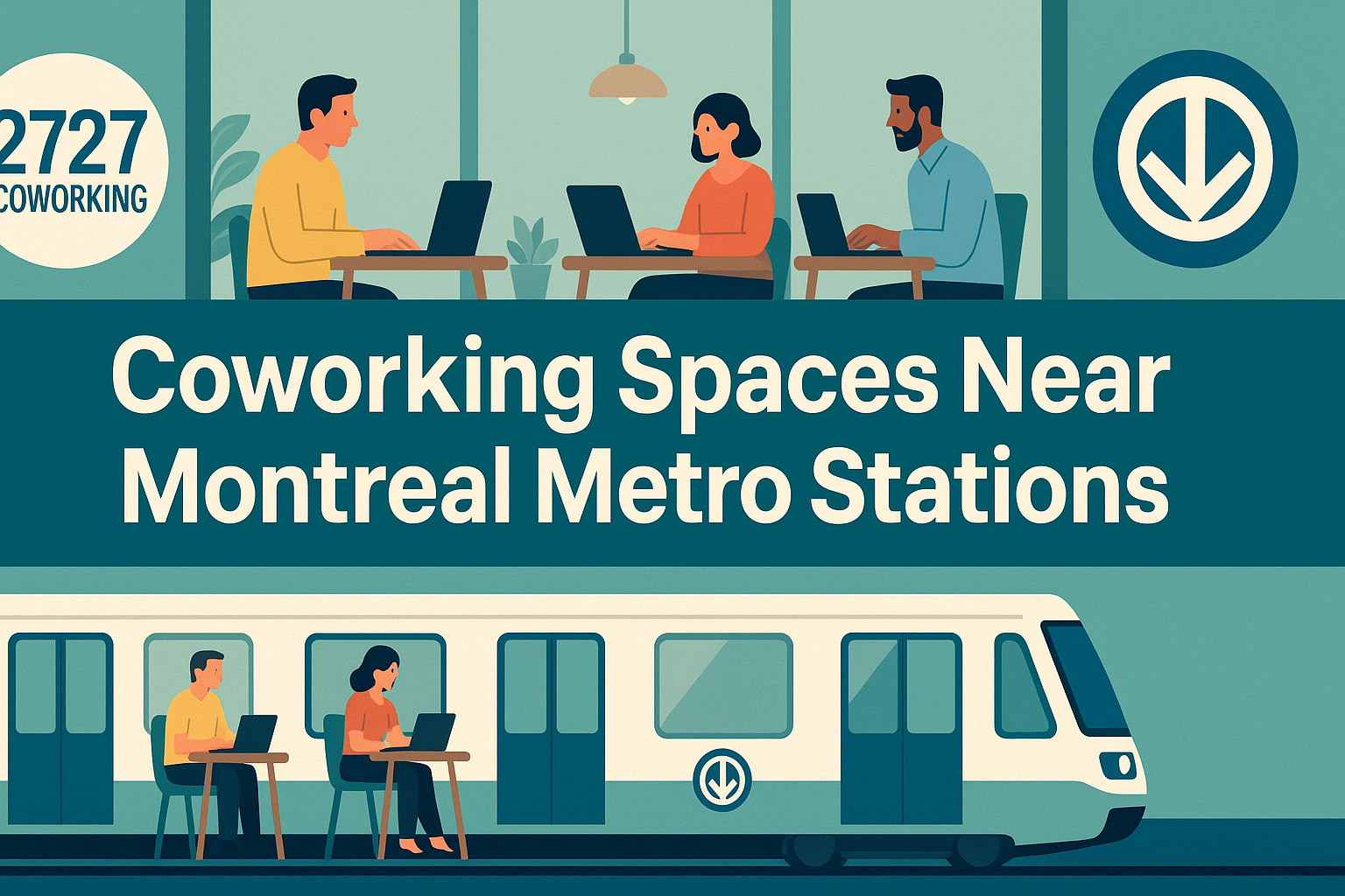 Montreal Coworking Spaces: Analysis of Metro Proximity