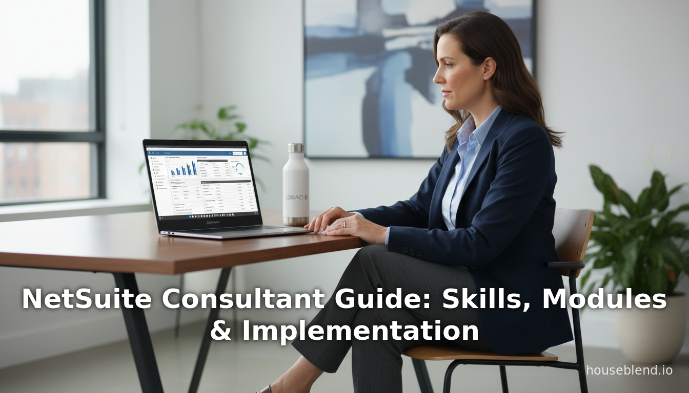 Guide du consultant NetSuite : Compétences, modules et implémentation
