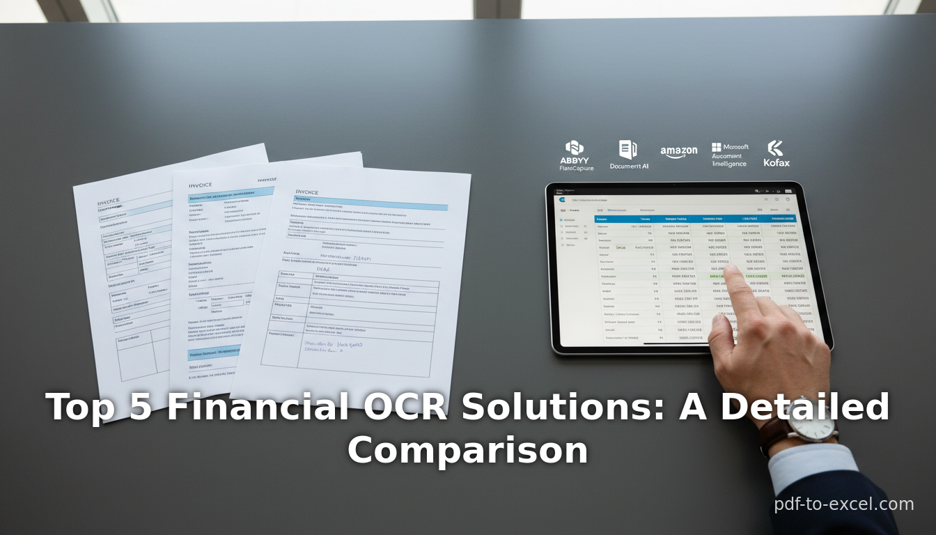 Top 5 Financial OCR Solutions: A Detailed Comparison