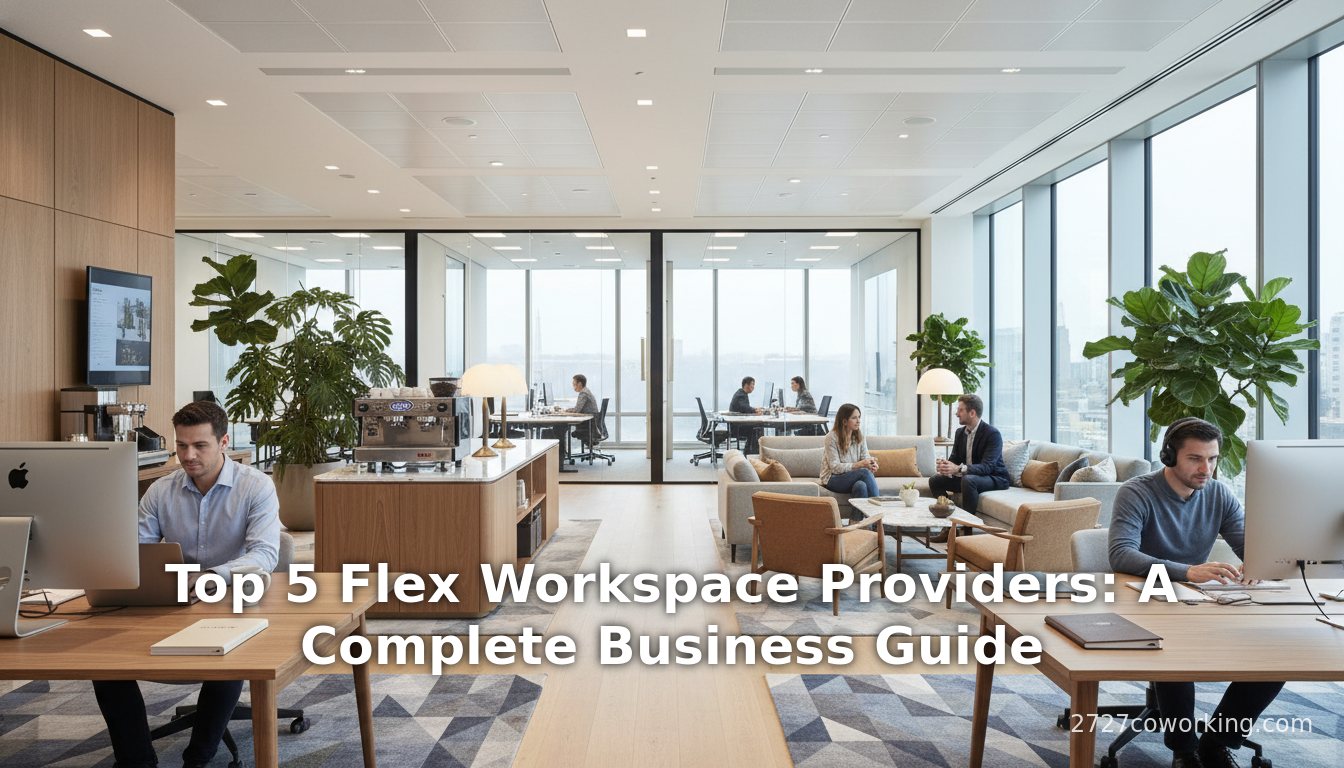 Les 5 meilleurs fournisseurs d'espaces de travail flexibles : Un guide commercial complet