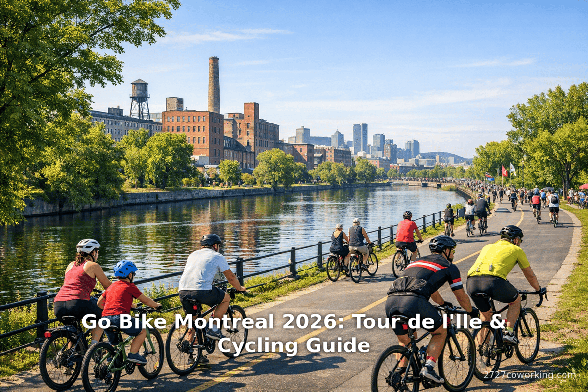 Go Bike Montreal 2026: Tour de l'Ile & Cycling Guide | 2727 Coworking