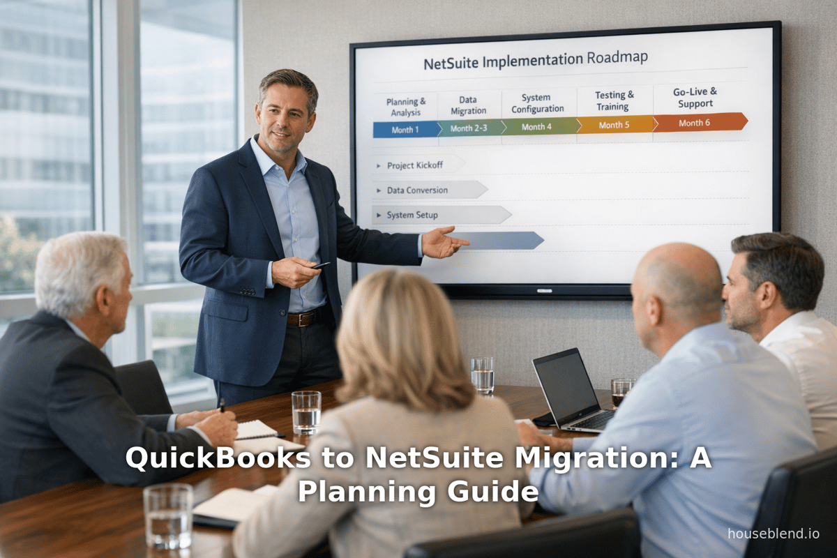QuickBooks to NetSuite Migration: A Planning Guide | Houseblend
