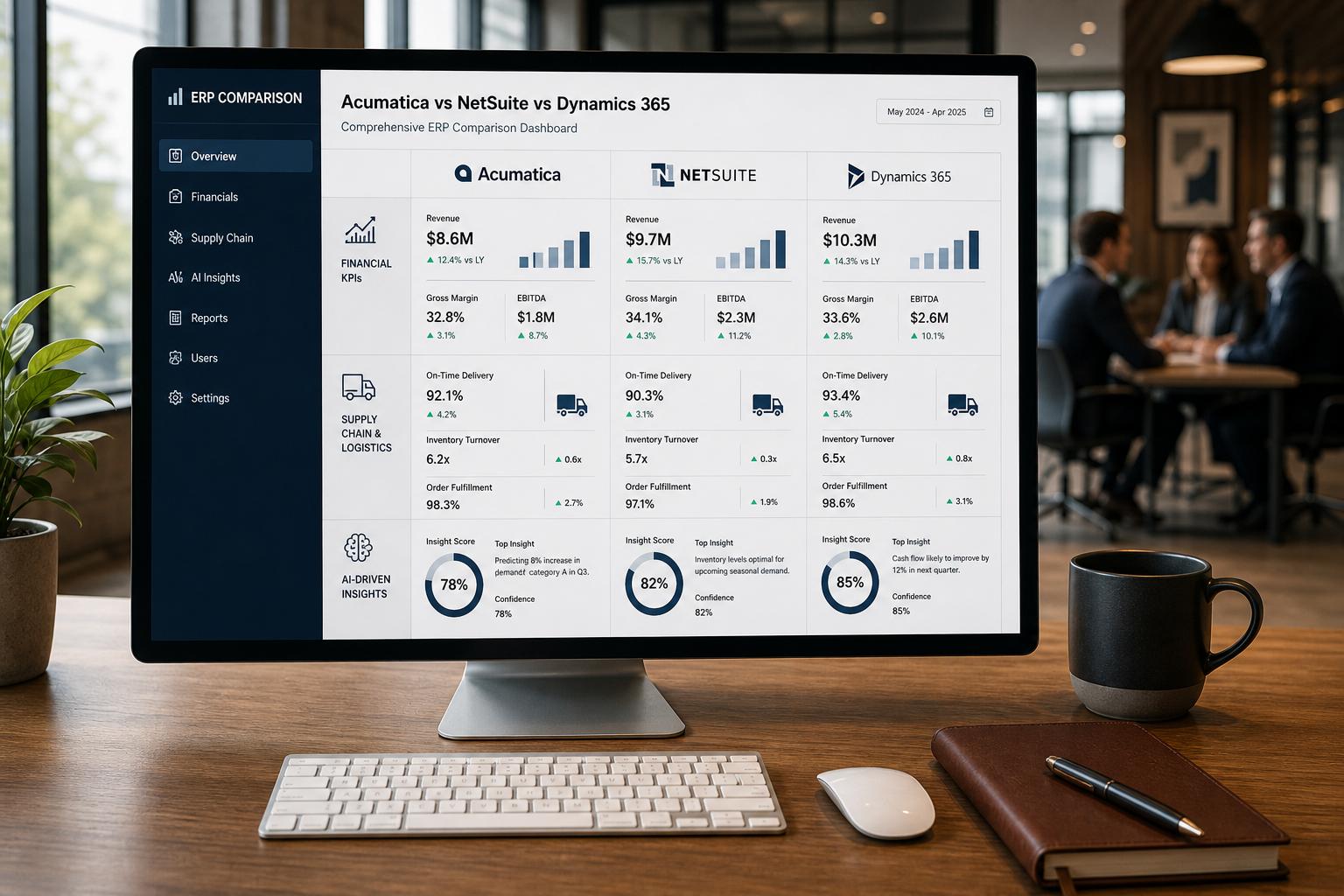 Acumatica vs NetSuite vs Dynamics 365 ERP Comparison