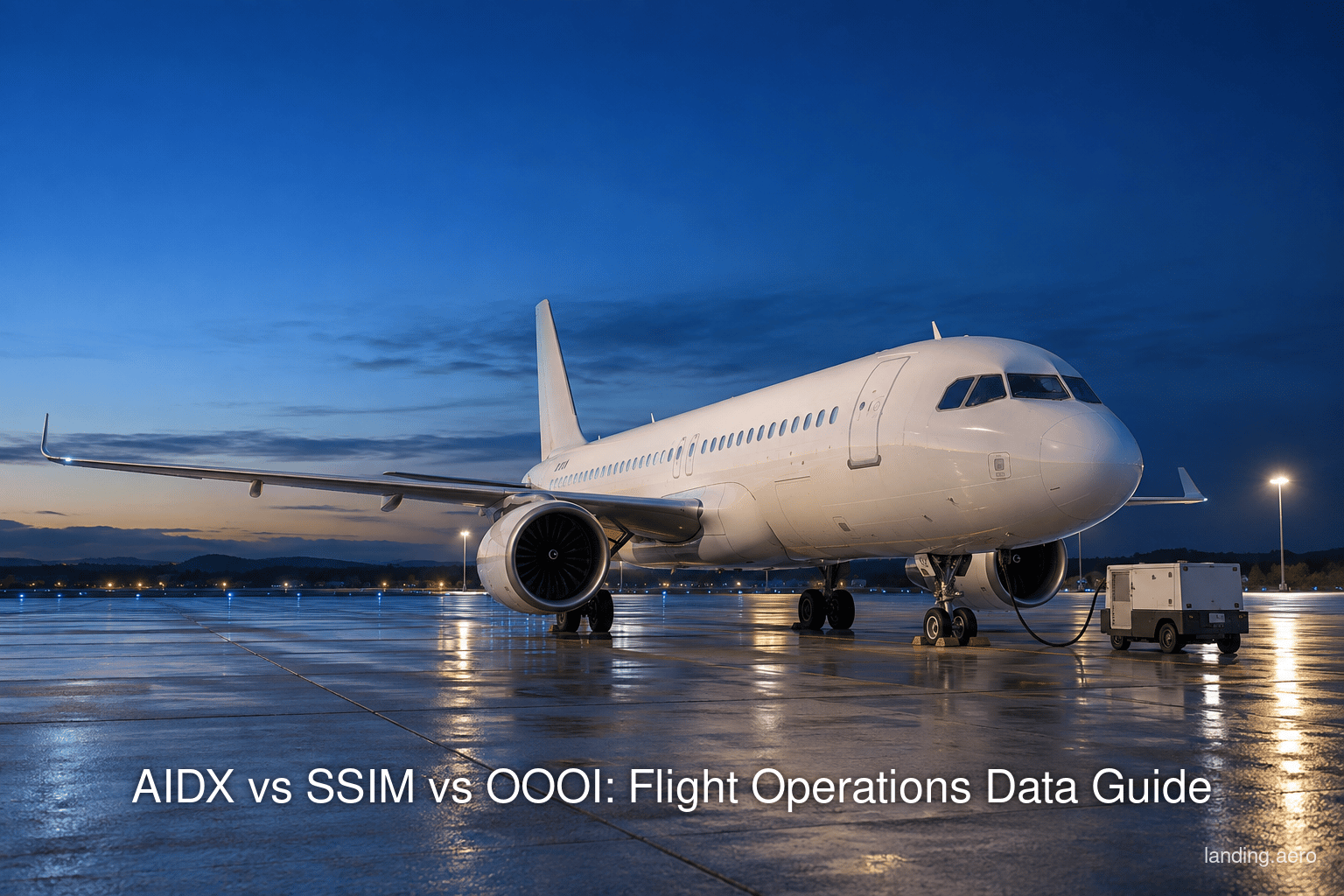 AIDX vs SSIM vs OOOI: Flight Operations Data Guide
