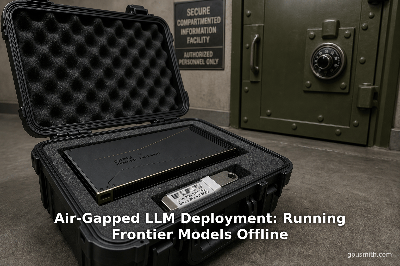 Air-Gapped LLM Deployment: Running Frontier Models Offline