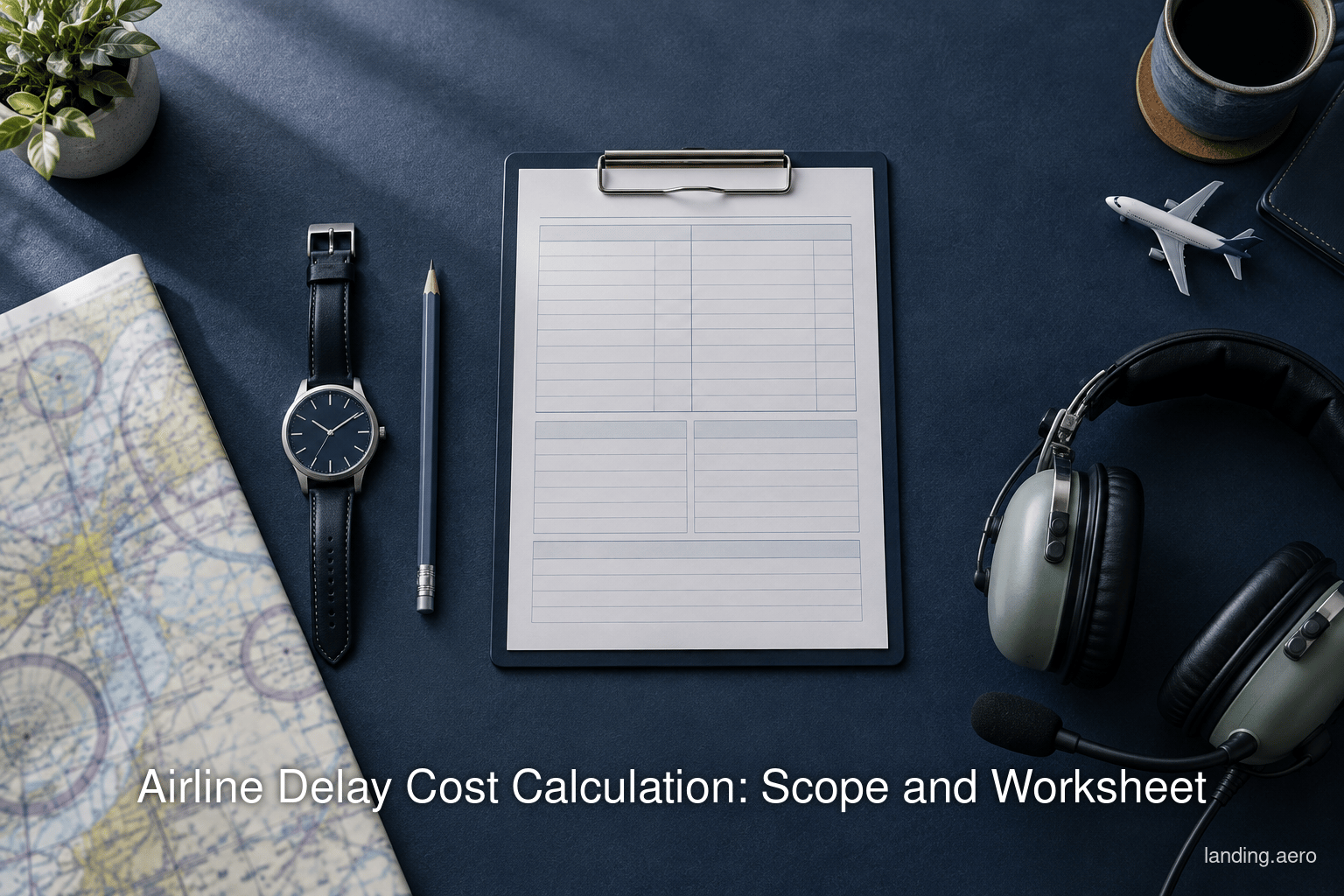 Airline Delay Cost Calculation: Scope and Worksheet