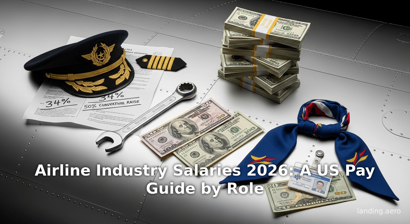 Airline Industry Salaries 2026: A US Pay Guide by Role