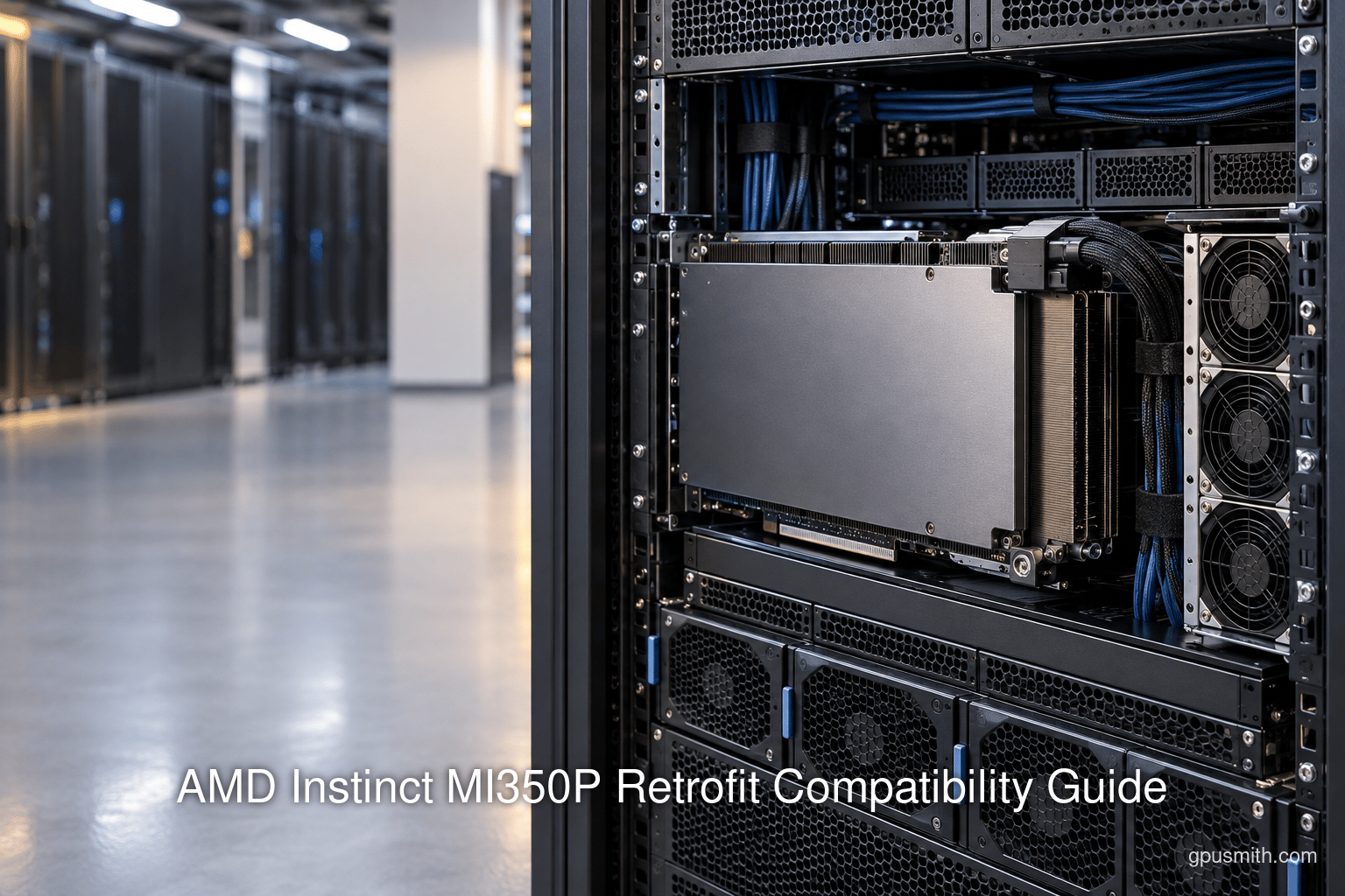 AMD Instinct MI350P Retrofit Compatibility Guide