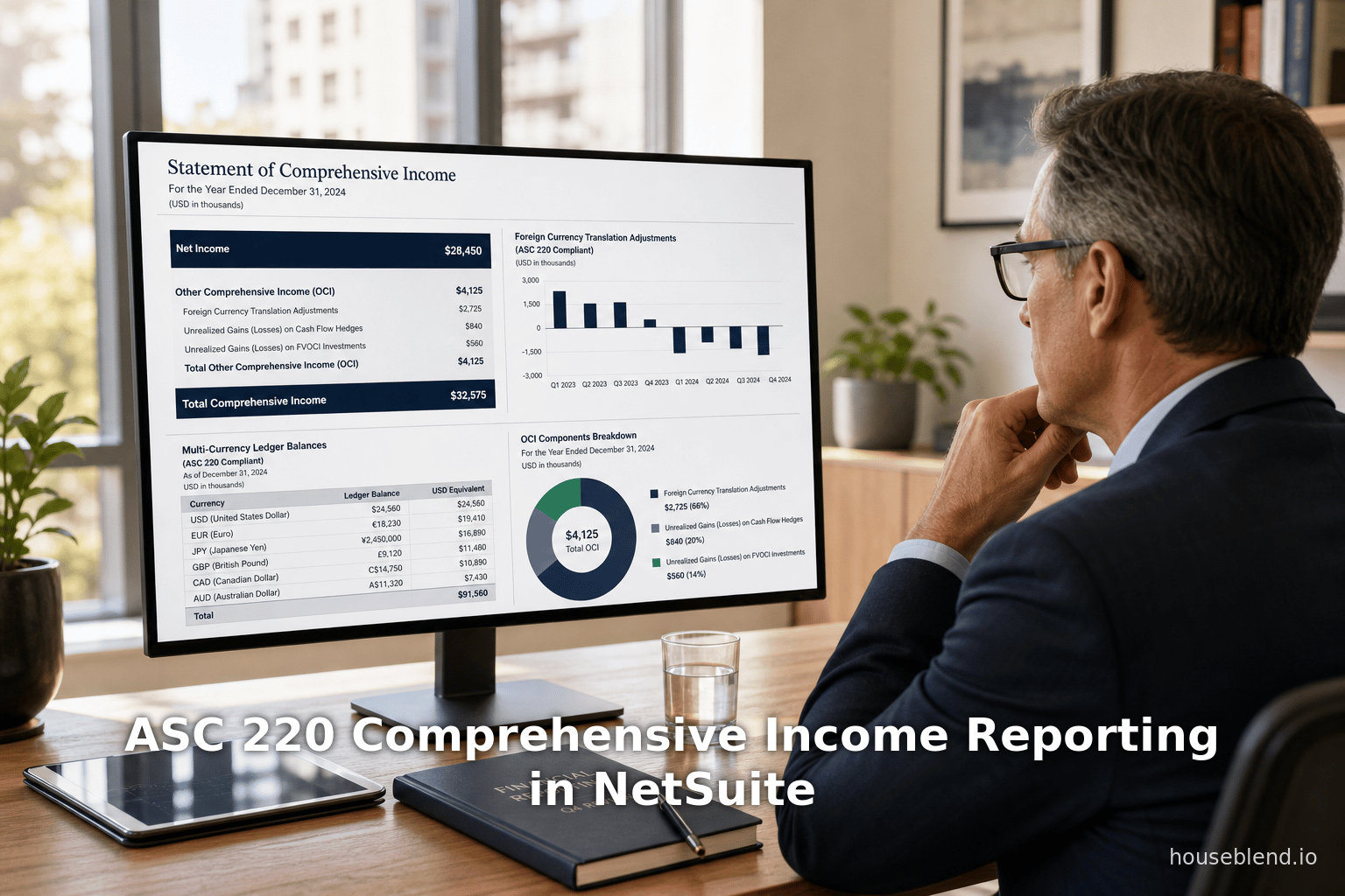 ASC 220 Comprehensive Income Reporting in NetSuite