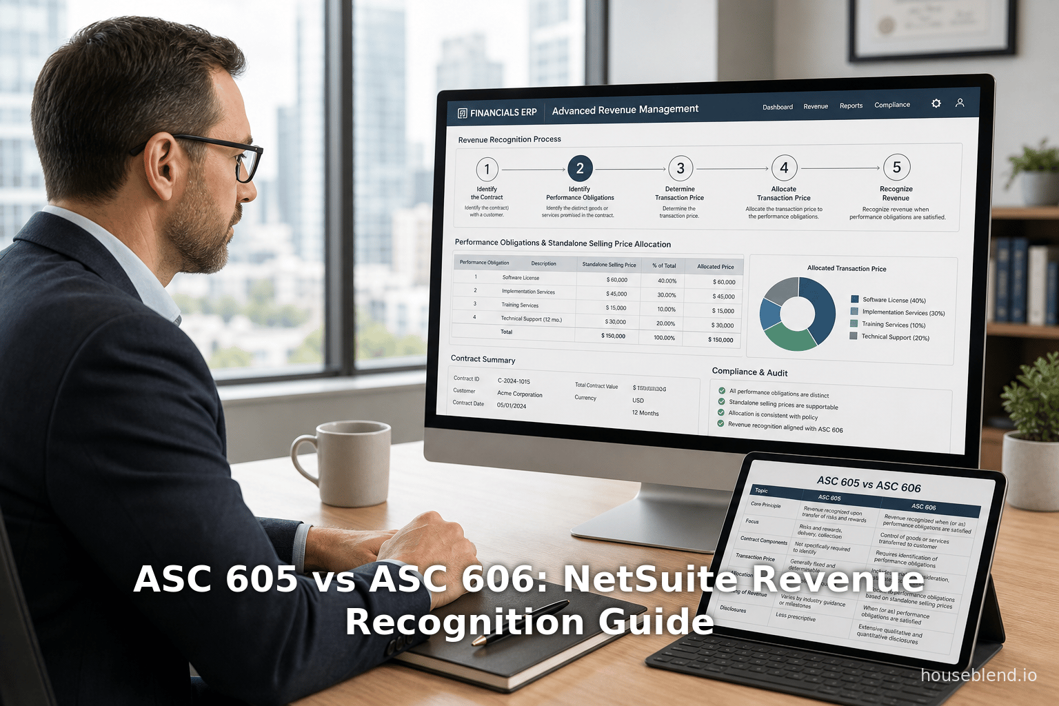 ASC 605 vs ASC 606: NetSuite Revenue Recognition Guide