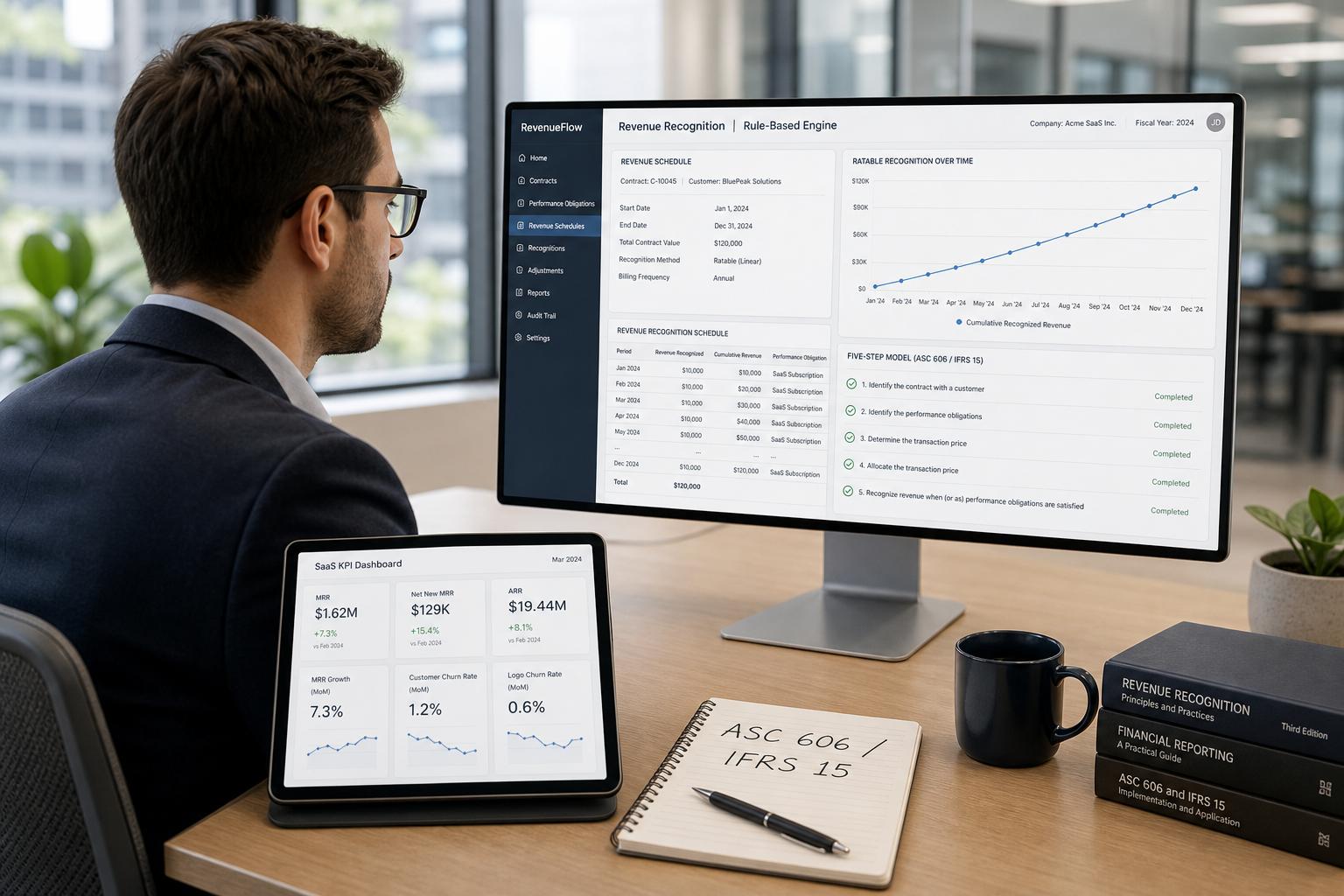 ASC 606 Revenue Recognition for SaaS: NetSuite Guide