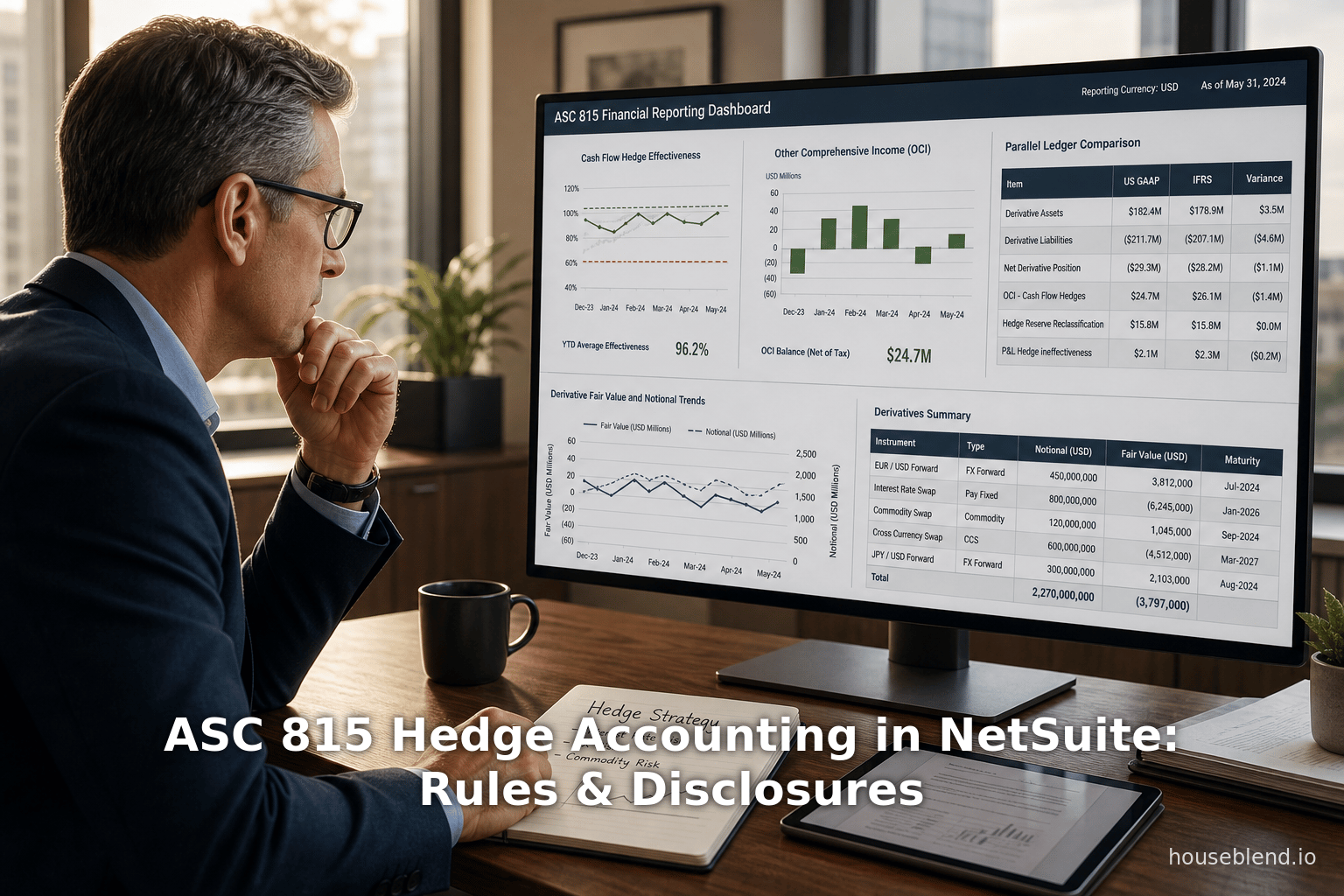 ASC 815 Hedge Accounting in NetSuite: Rules & Disclosures