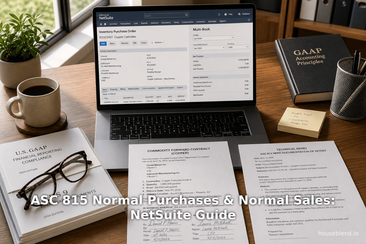 ASC 815 Normal Purchases & Normal Sales: NetSuite Guide