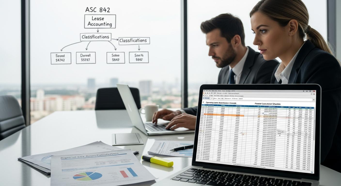 ASC 842 Guide: Operating vs Finance Lease Accounting