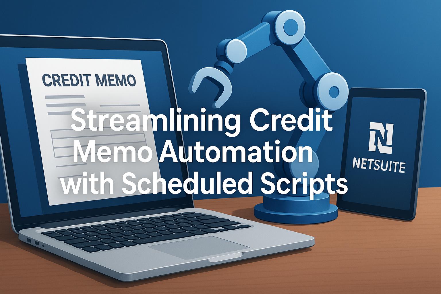 Automatiser les avoirs NetSuite avec des scripts planifiés