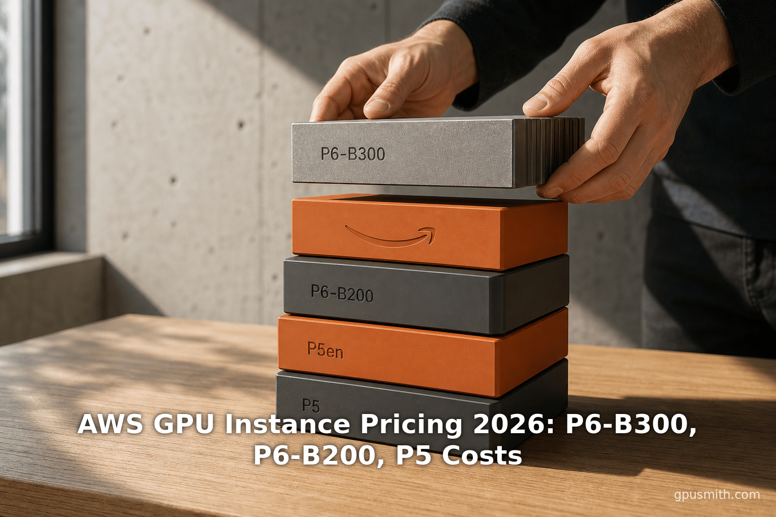 AWS GPU Instance Pricing 2026: P6-B300, P6-B200, P5 Costs