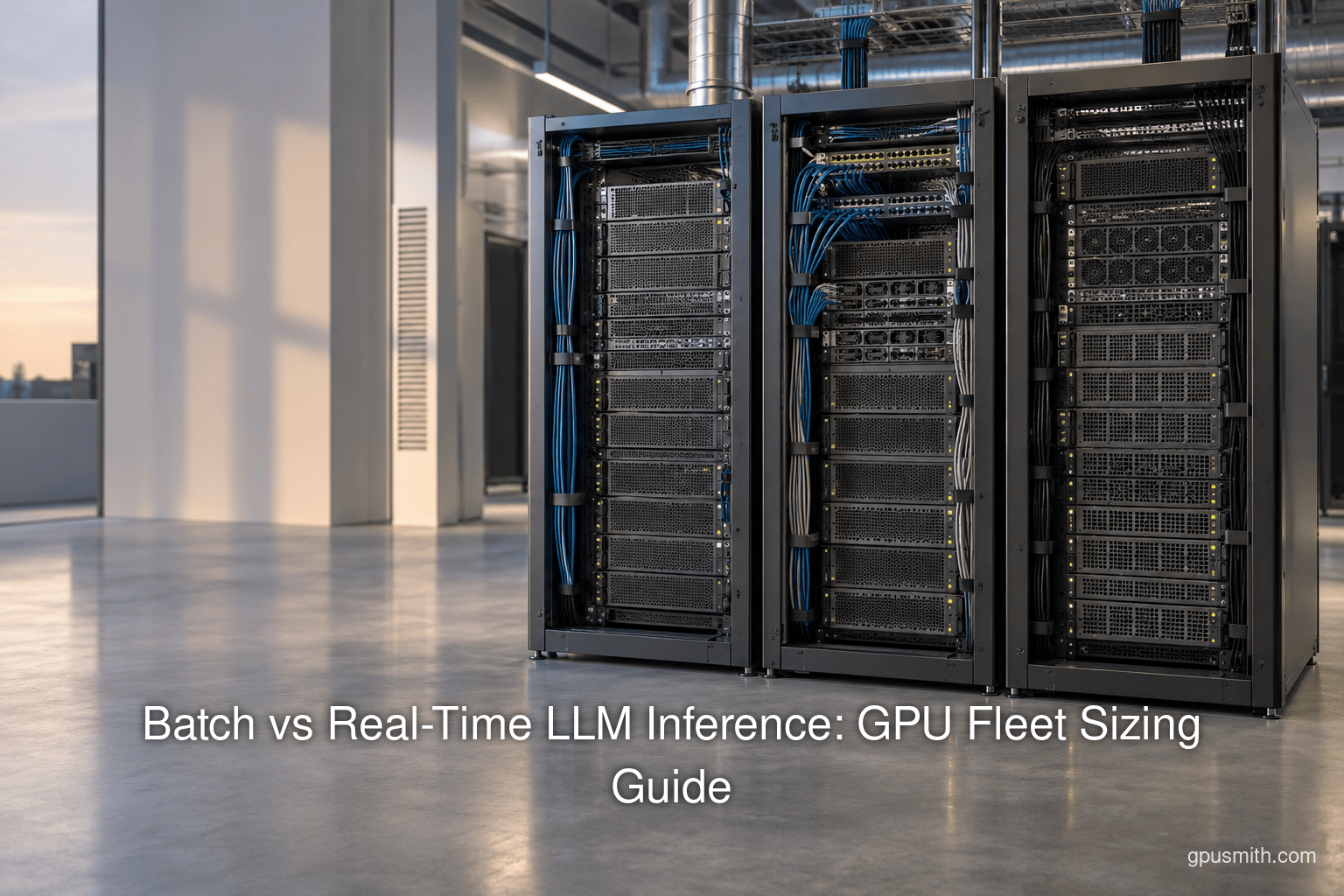 Batch vs Real-Time LLM Inference: GPU Fleet Sizing Guide