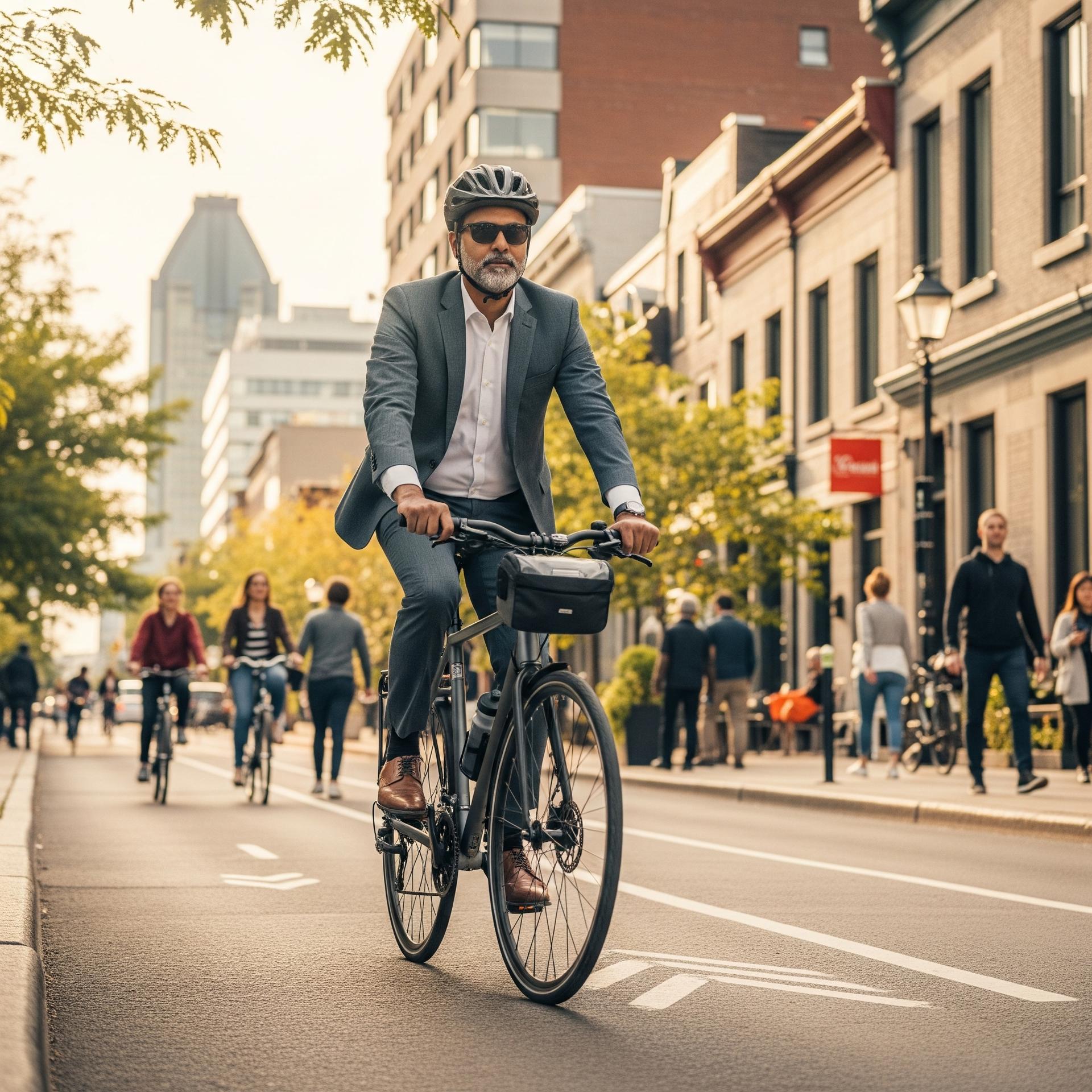 Déplacements à vélo à Montréal : Infrastructures et conseils hivernaux