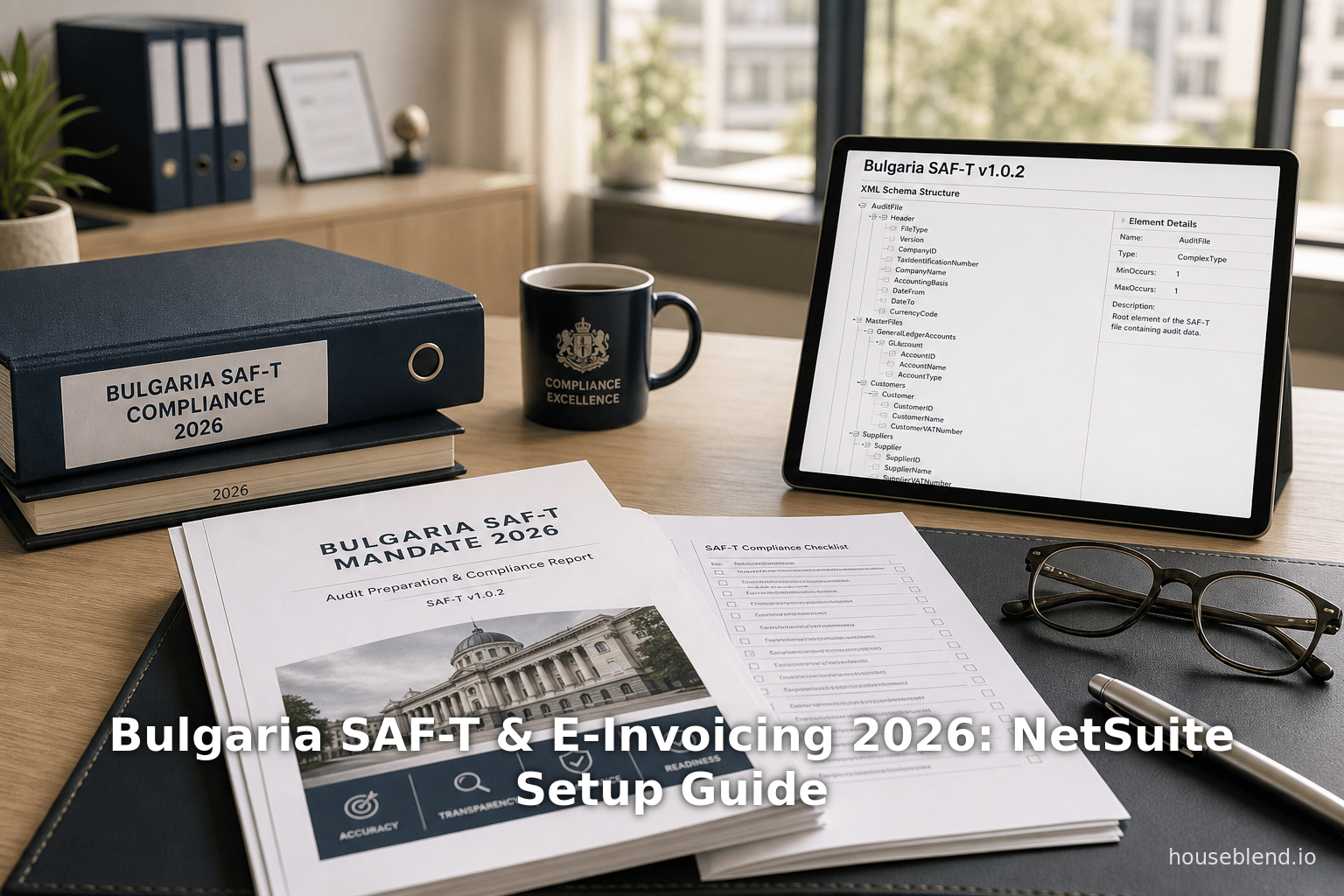 Bulgaria SAF-T & E-Invoicing 2026: NetSuite Setup Guide