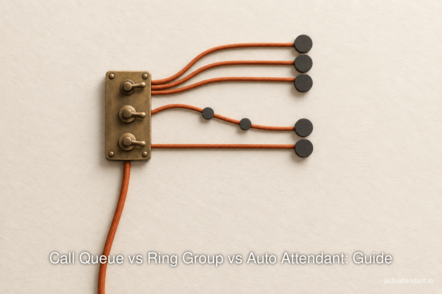 Call Queue vs Ring Group vs Auto Attendant: Guide