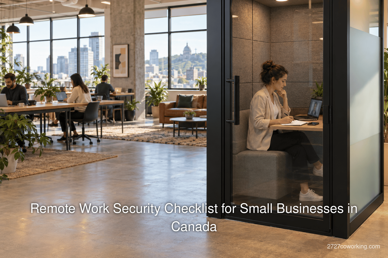 Remote Work Security Checklist for Small Businesses in Canada
