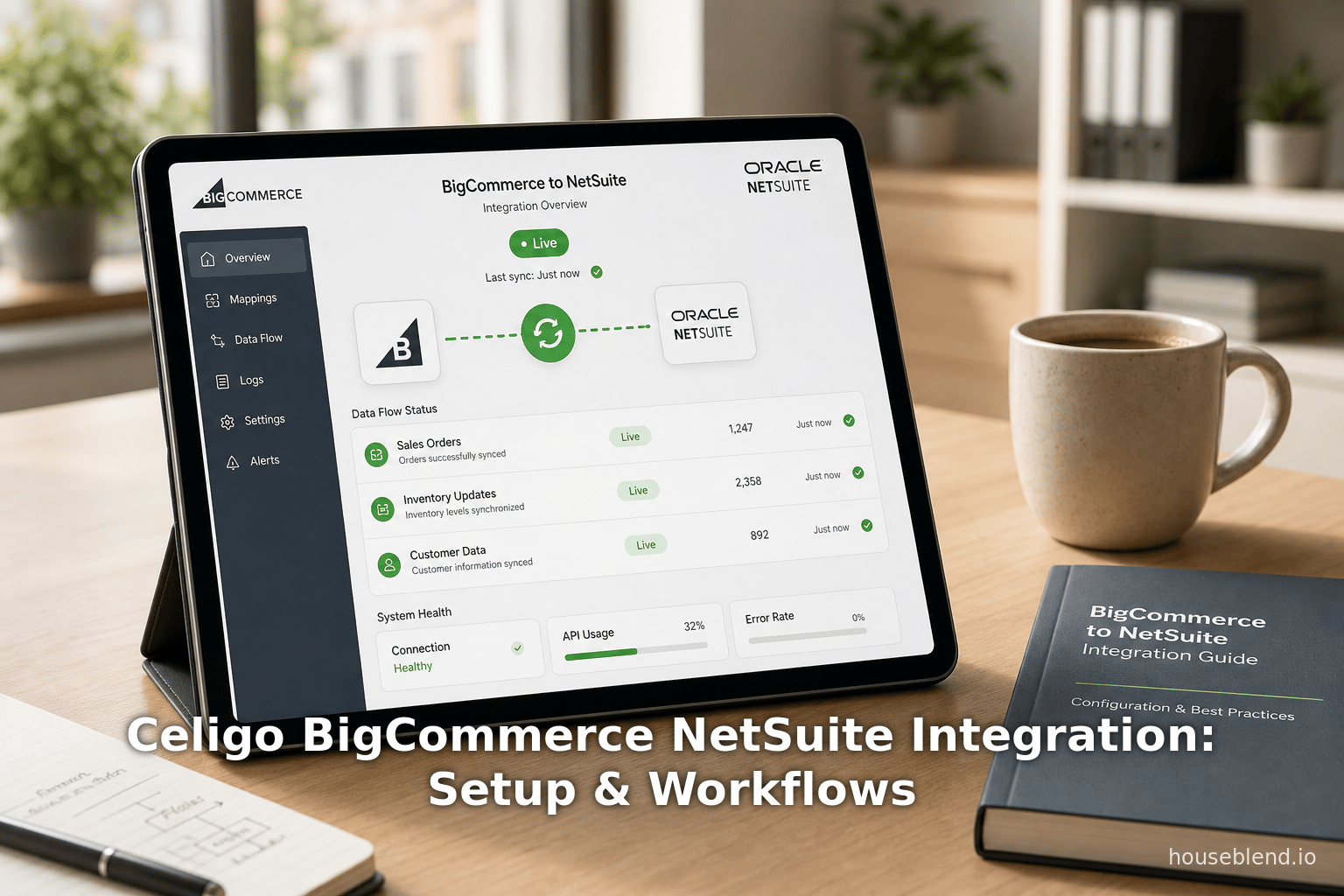 Celigo BigCommerce NetSuite Integration: Setup & Workflows
