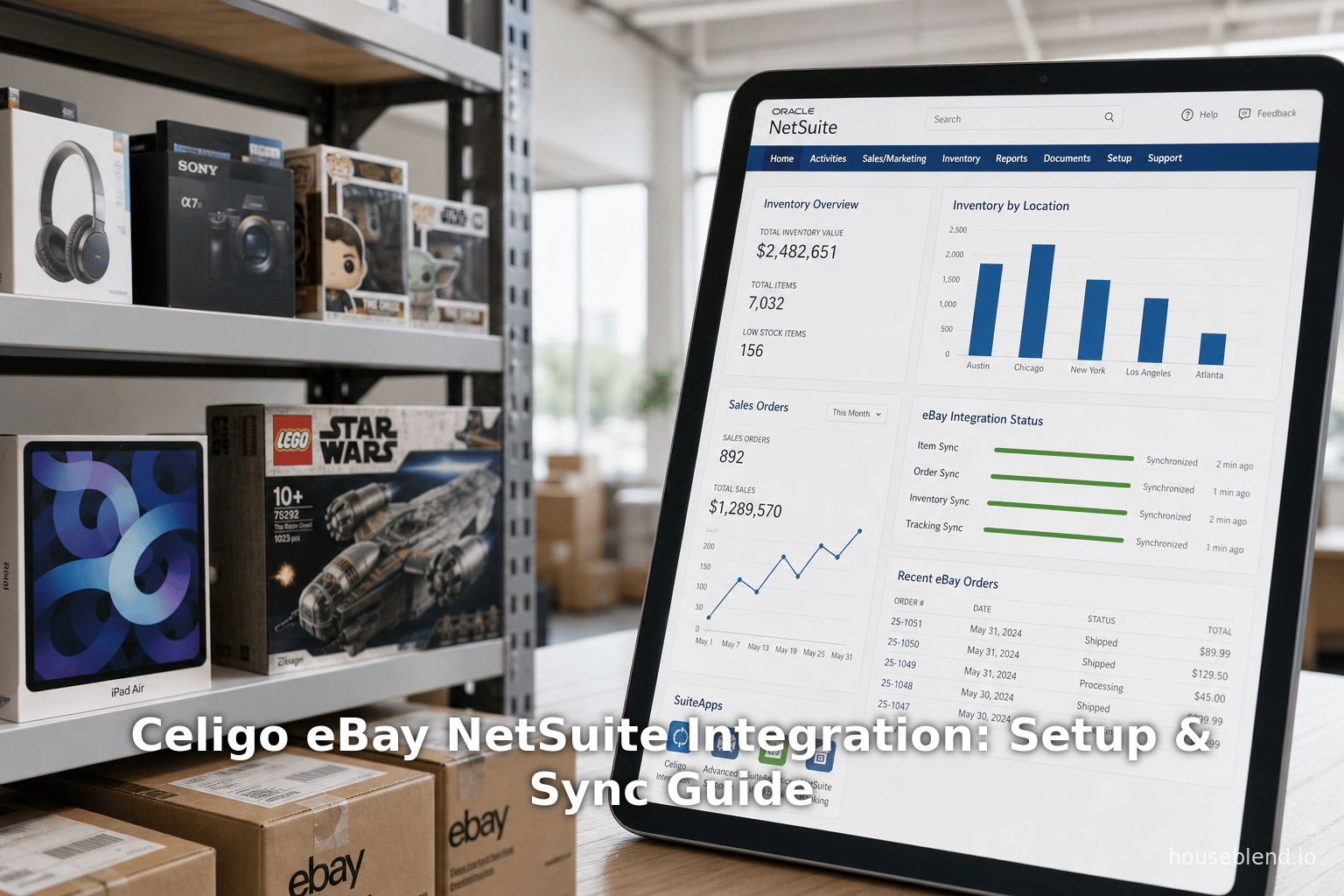 Celigo eBay NetSuite Integration: Setup & Sync Guide