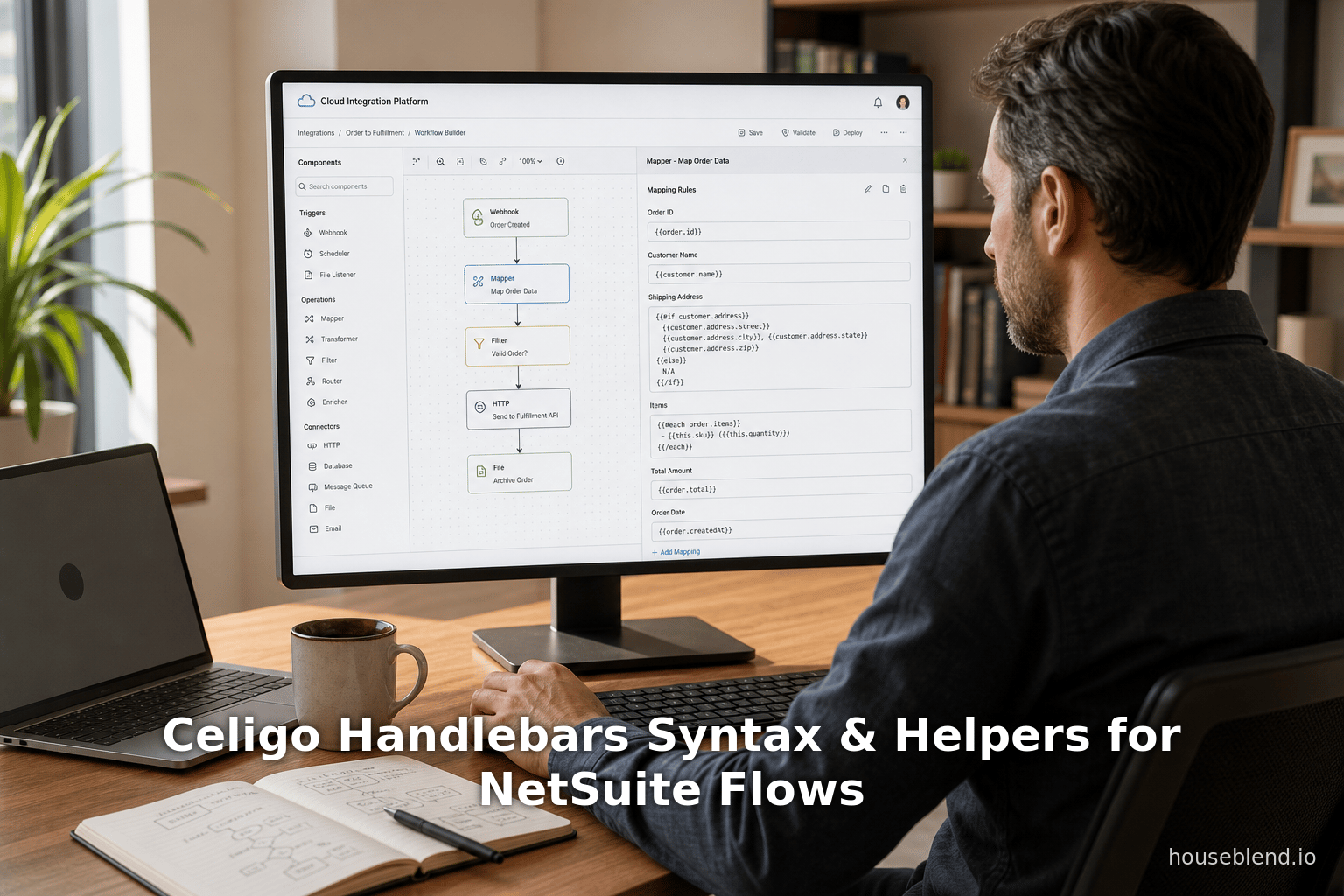 Celigo Handlebars Syntax & Helpers for NetSuite Flows