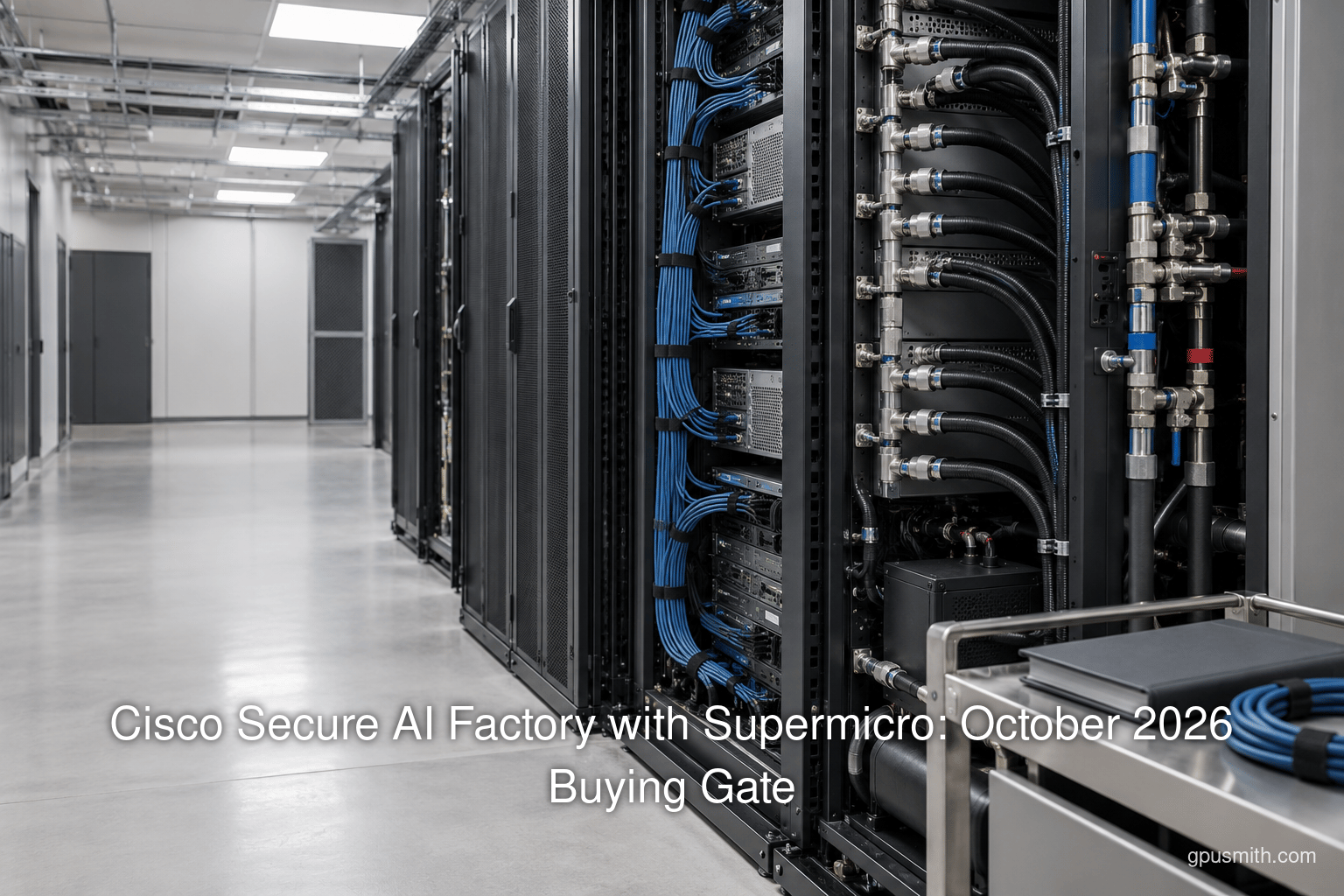 Cisco Secure AI Factory with Supermicro: October 2026 Buying Gate