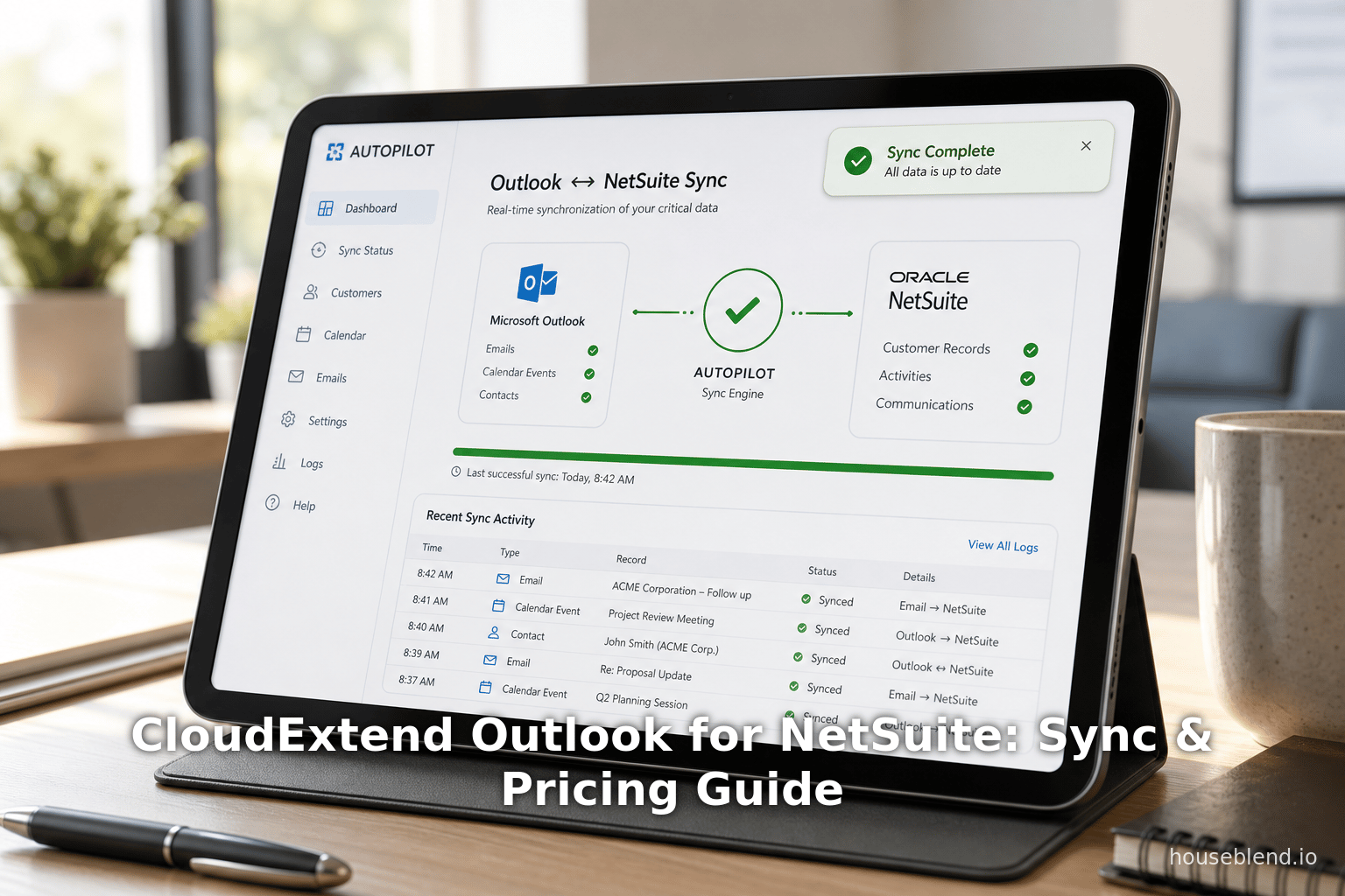 CloudExtend Outlook for NetSuite: Sync & Pricing Guide