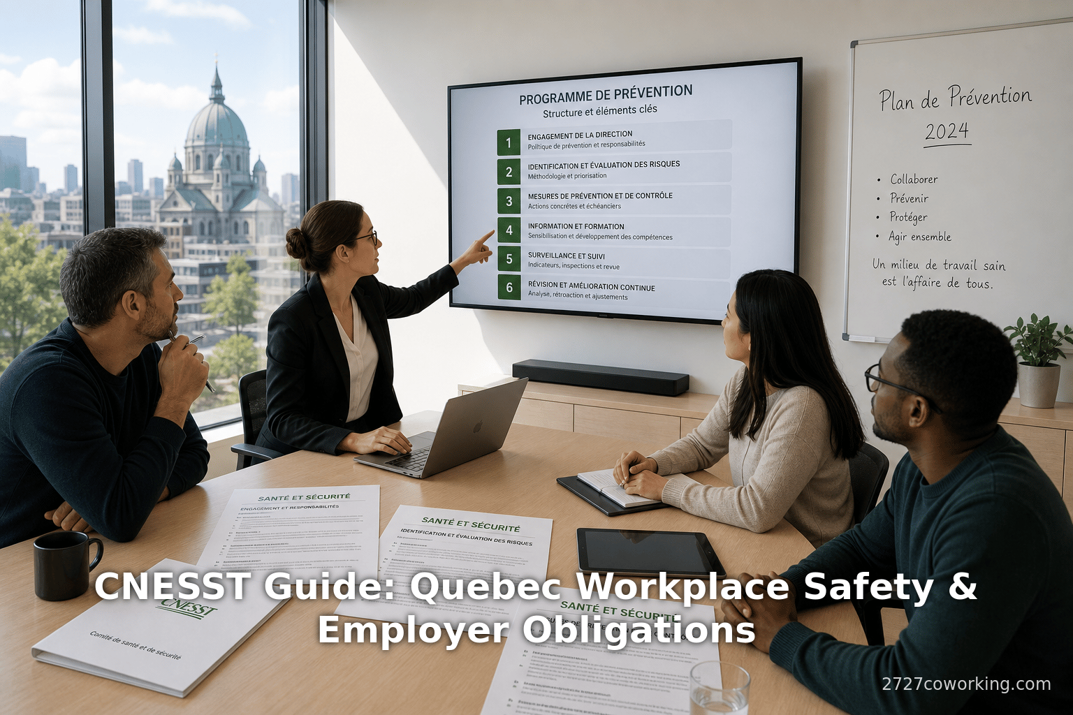 Guide de la CNESST : Sécurité au travail et obligations de l'employeur au Québec