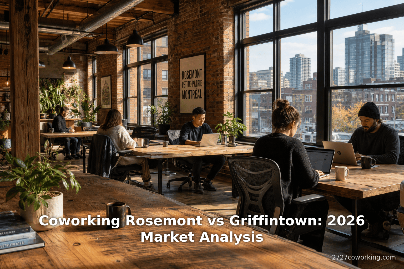 Coworking Rosemont vs Griffintown: 2026 Market Analysis