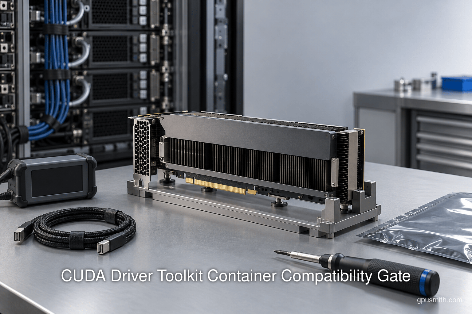 CUDA Driver Toolkit Container Compatibility Gate