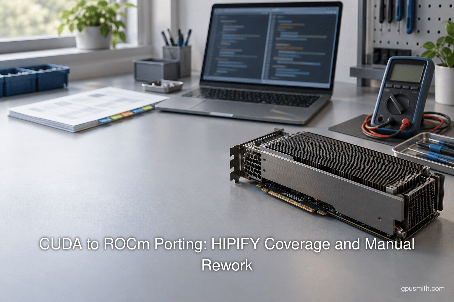 CUDA to ROCm Porting: HIPIFY Coverage and Manual Rework
