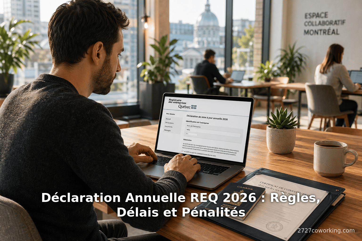 Déclaration annuelle au REQ 2026 : Règles, délais et pénalités