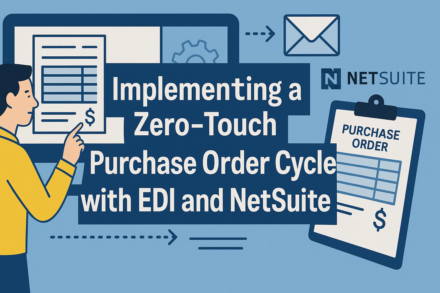 Conception de bons de commande zéro contact avec EDI et NetSuite