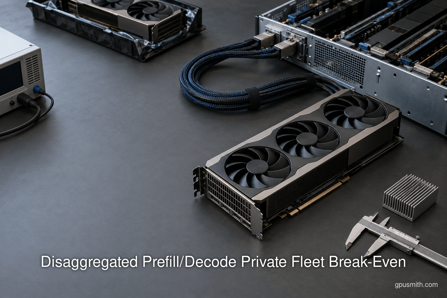 Disaggregated Prefill/Decode Private Fleet Break-Even