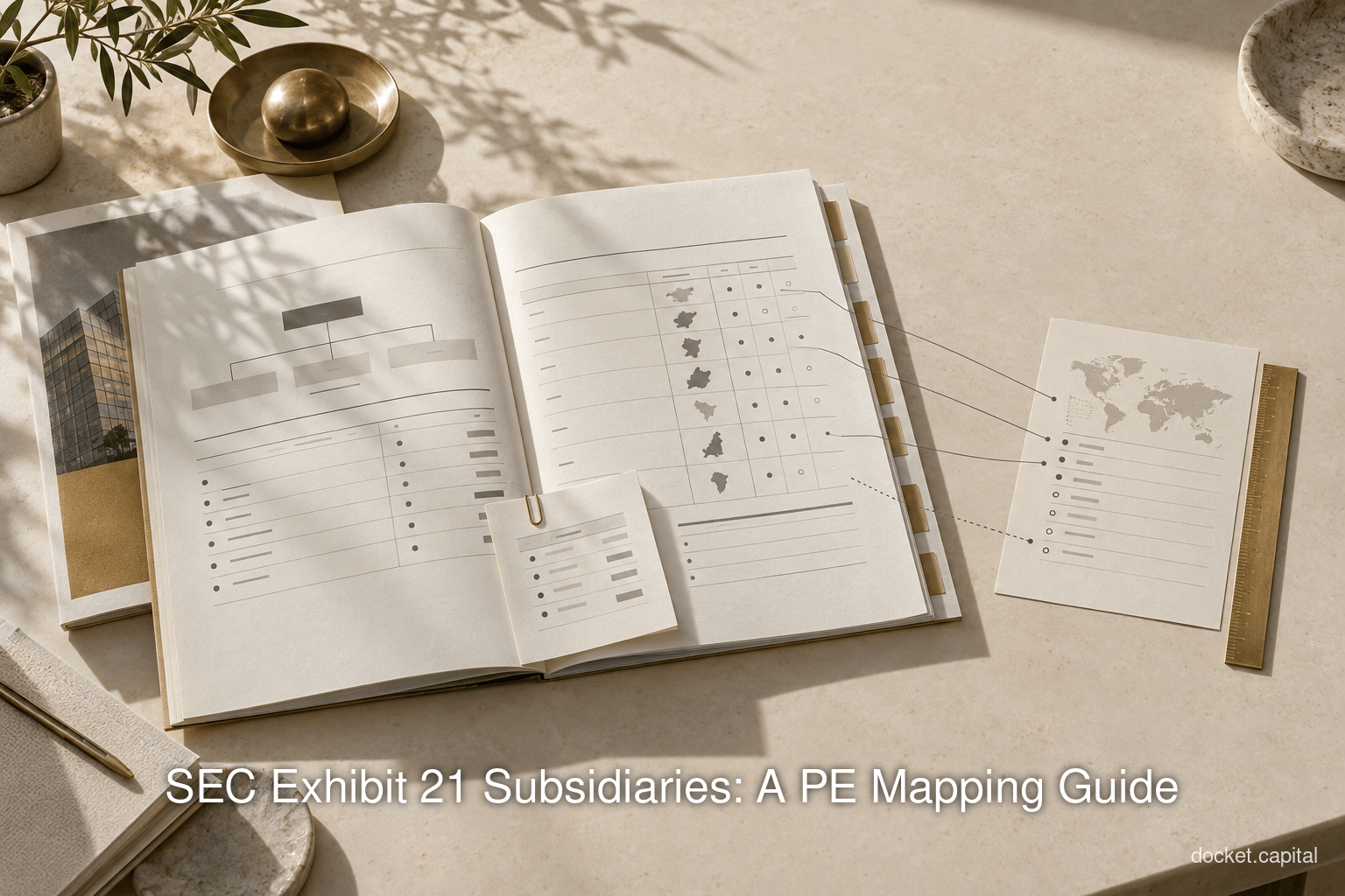 SEC Exhibit 21 Subsidiaries: A PE Mapping Guide