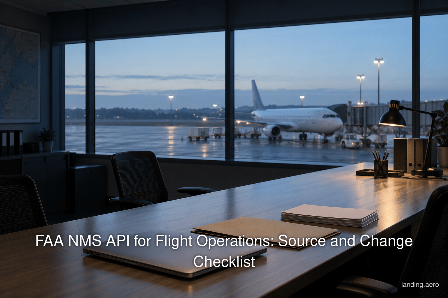 FAA NMS API for Flight Operations: Source and Change Checklist
