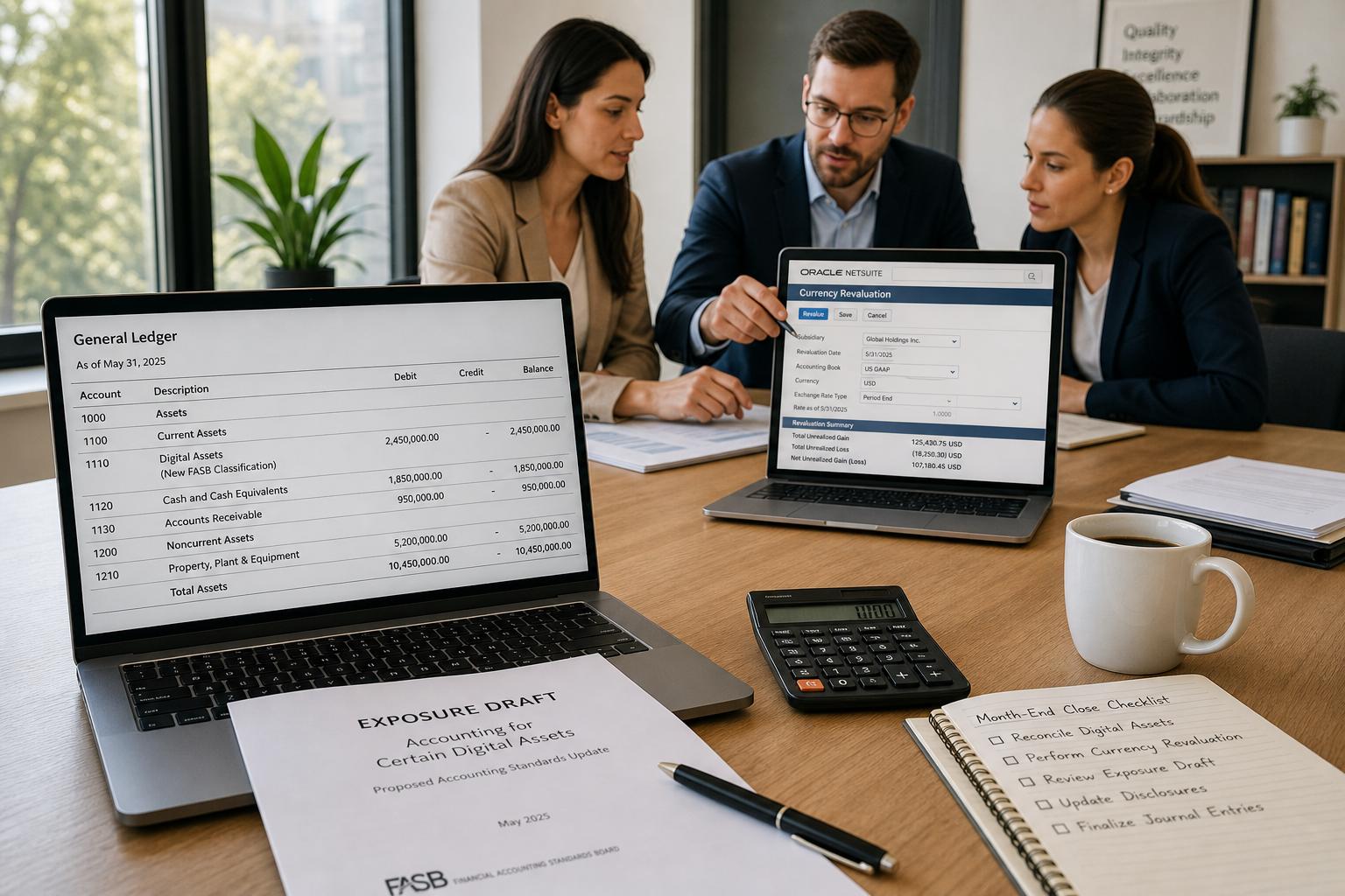 FASB Stablecoin Accounting & NetSuite Implementation