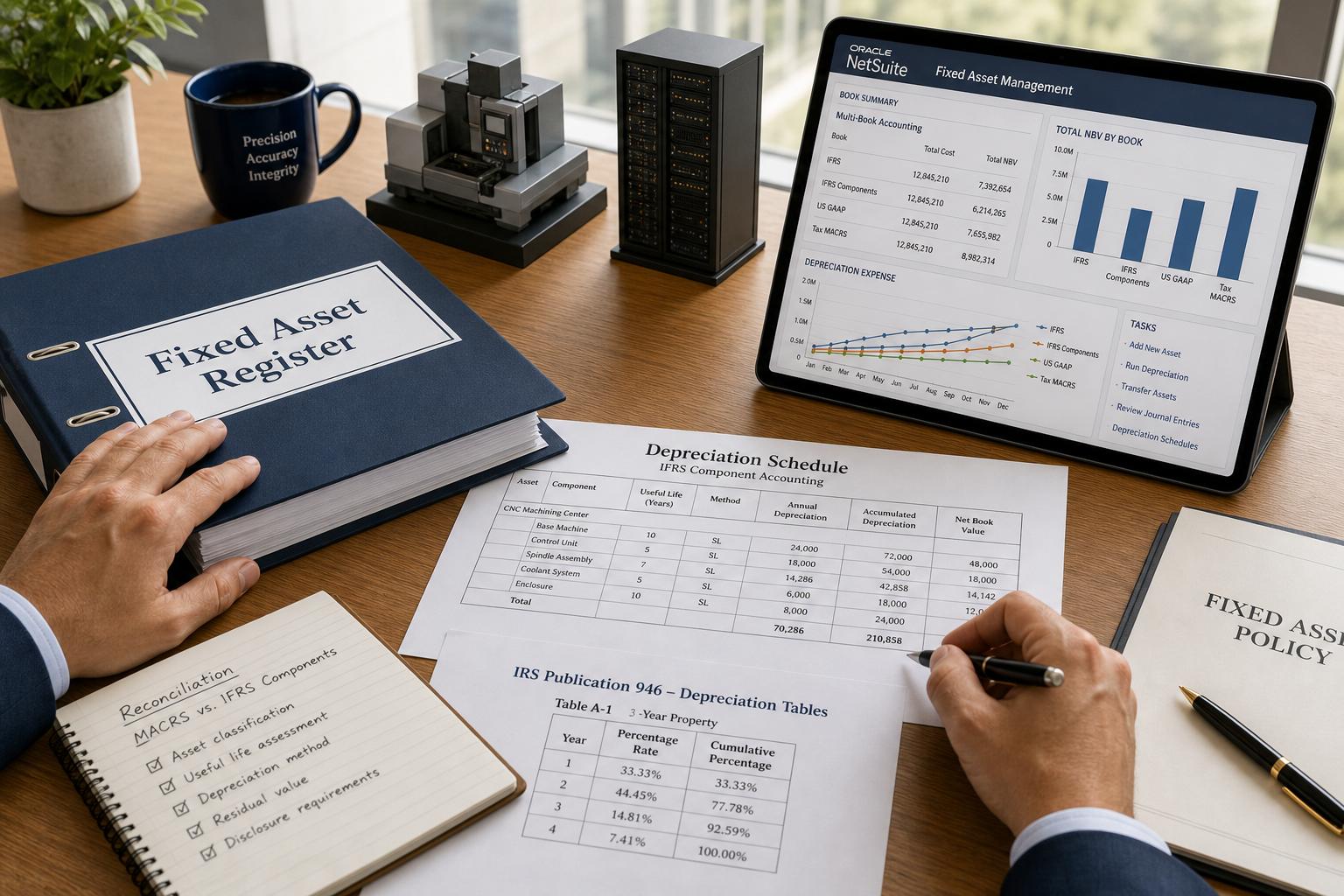 Fixed Asset Useful Life: MACRS, GAAP, IFRS & NetSuite