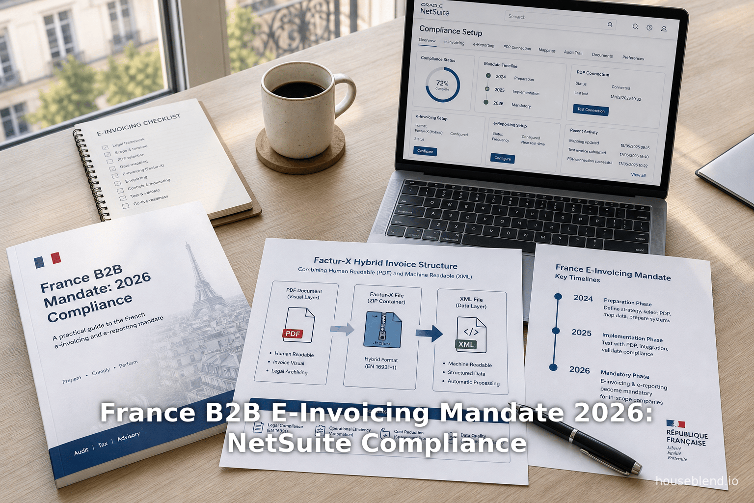 France B2B E-Invoicing Mandate 2026: NetSuite Compliance