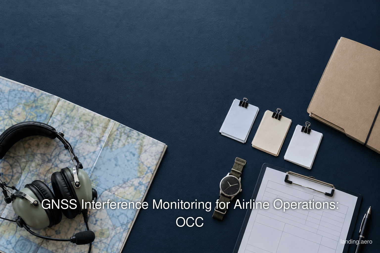 GNSS Interference Monitoring for Airline Operations: OCC