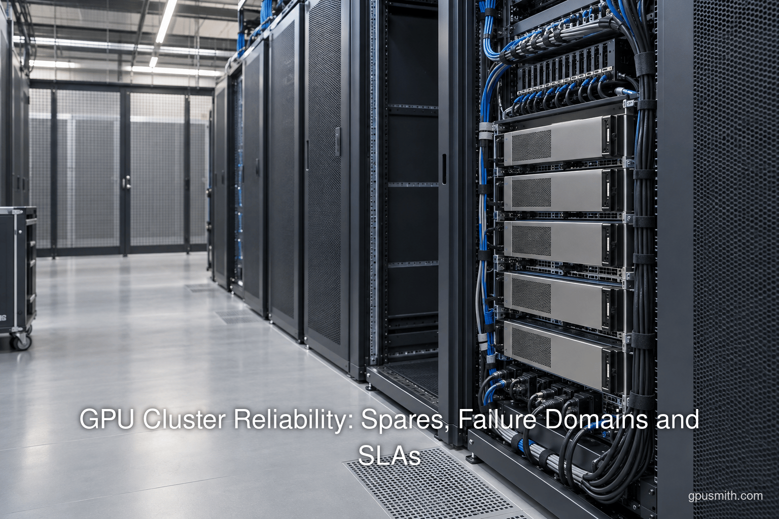 GPU Cluster Reliability: Spares, Failure Domains and SLAs